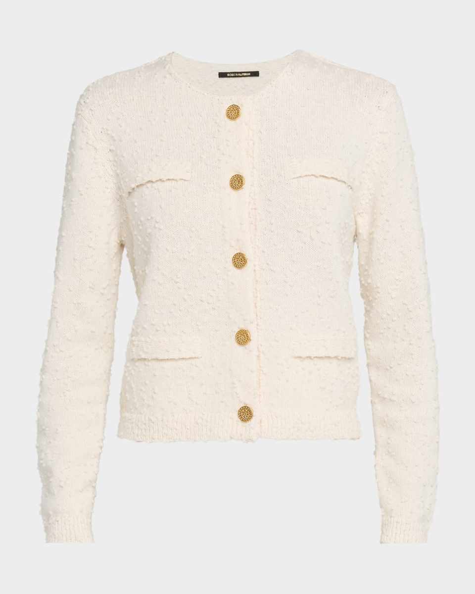 Richie Dotted Wool Knit Sweater